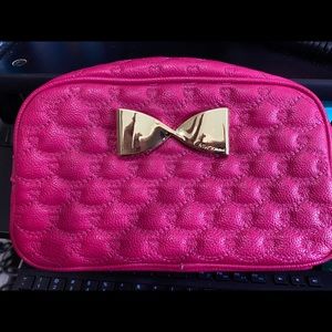 Betsy Johnson makeup bag